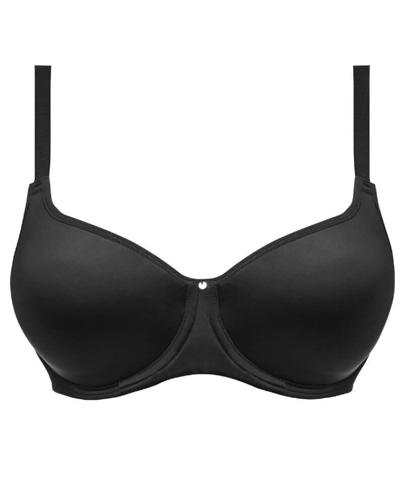 Fantasie Aura Underwire Moulded T-Shirt Bra - Black Bras 