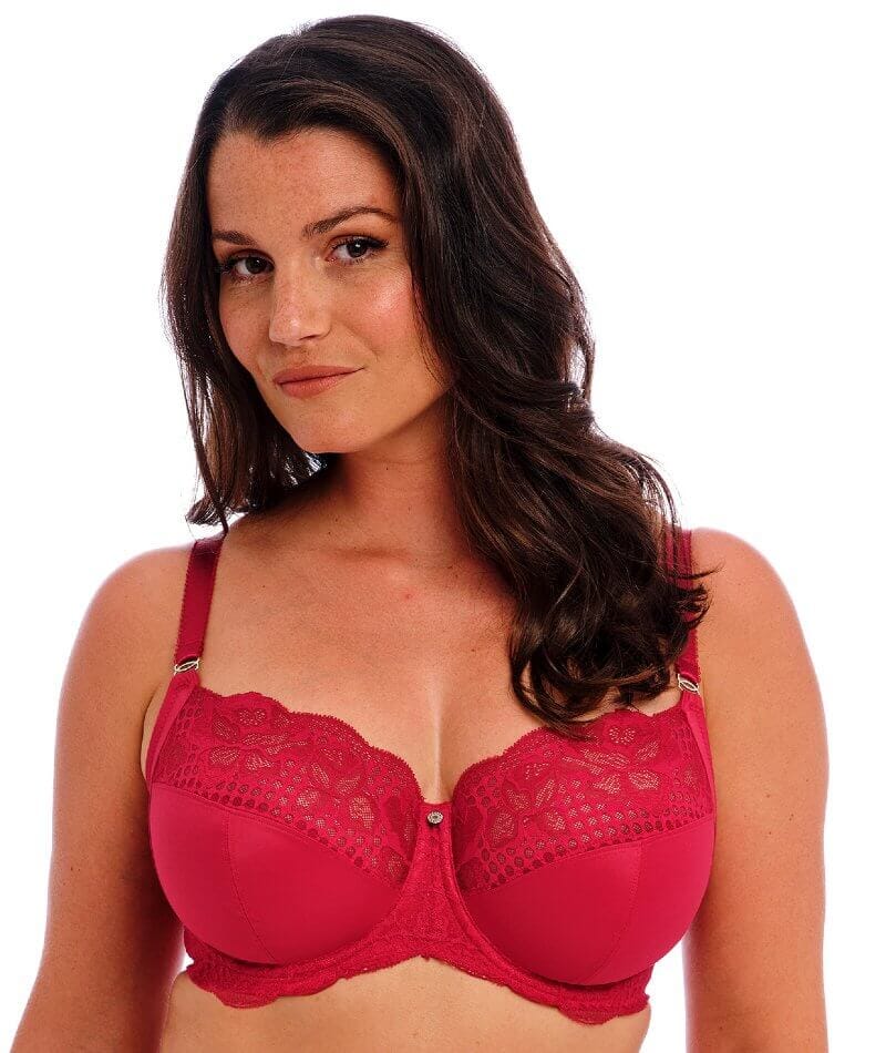 Fantasie Reflect Underwired Side Support Bra - Red Bras  