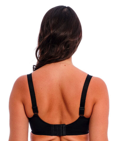 Fantasie Smoothease Underwire Moulded T-Shirt Bra - Black Bras 