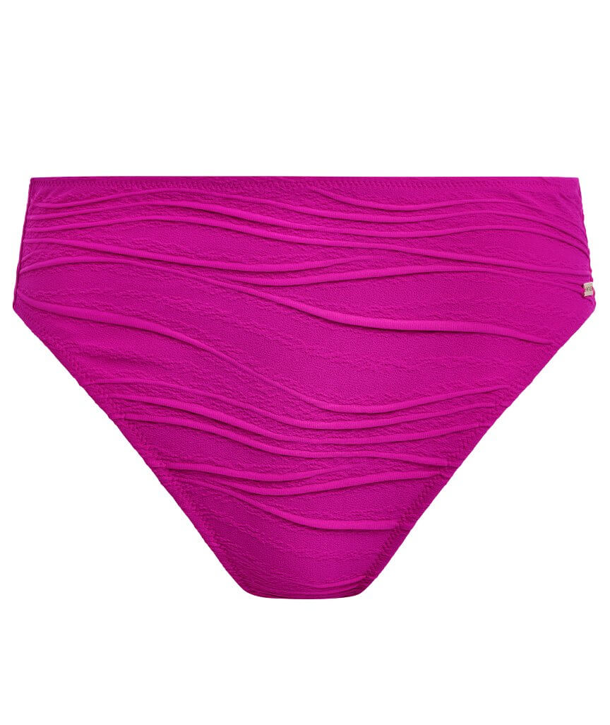 Fantasie Swim Beach Waves High Waist Bikini Brief - Bright Fuchsia