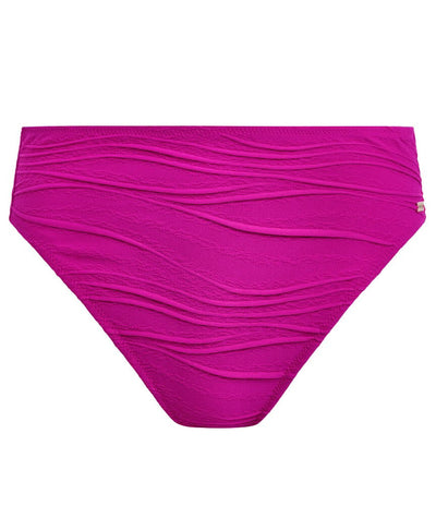 Fantasie Swim Beach Waves High Waist Bikini Brief - Bright Fuchsia