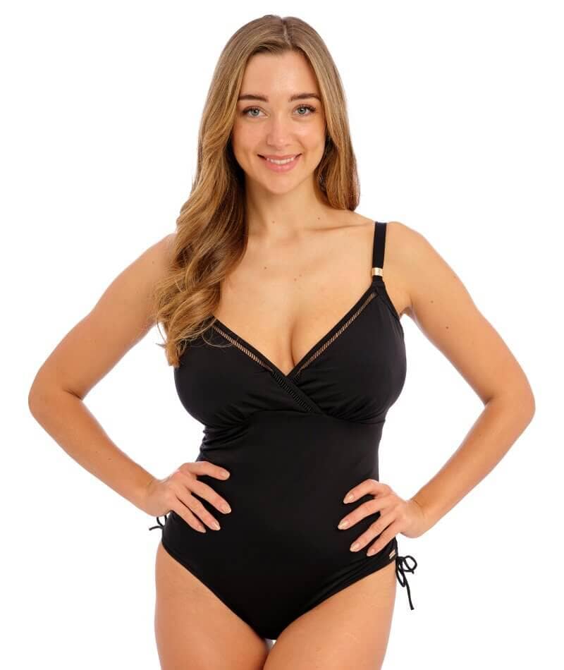 Fantasie Swim East Hampton Underwire Swimsuit - Black Swim  