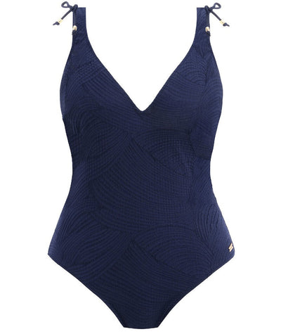 Fantasie Swim Ottawa Underwired Plunge One Piece Swimsuit - Ink