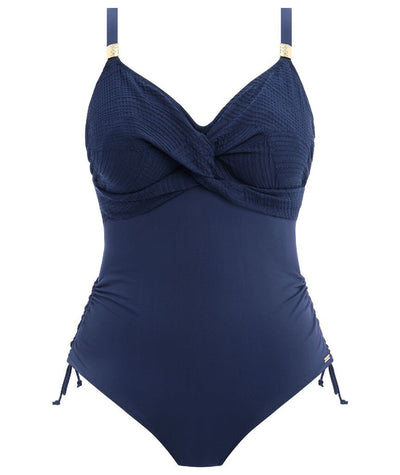 Fantasie Swim Ottawa Underwired Twist Front One Piece Swimsuit - Ink