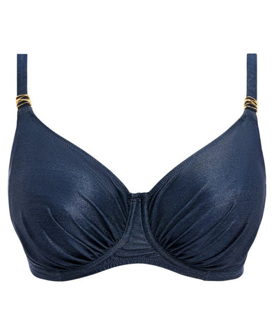 Fantasie Swim Paros Coast Underwire Gathered Full Cup Bikini Top - Midnight Sparkle