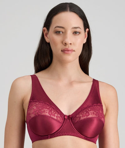 Fayreform Classic Underwire Bra - Beaujolais – 12DD
