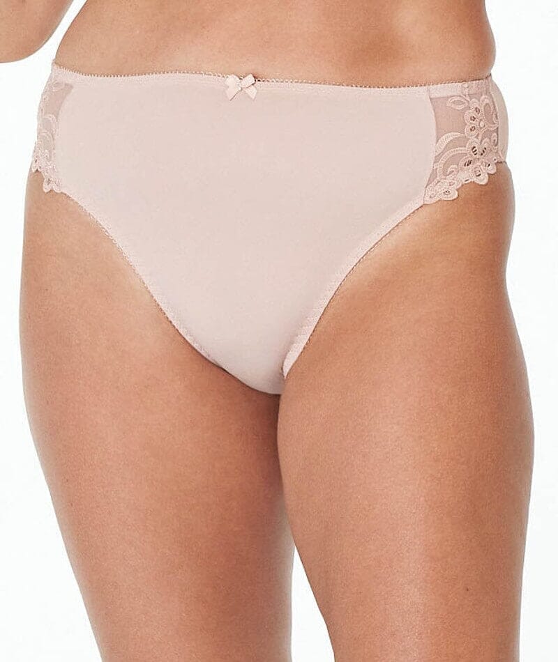Fayreform Coral High Cut Brief - Latte Knickers  