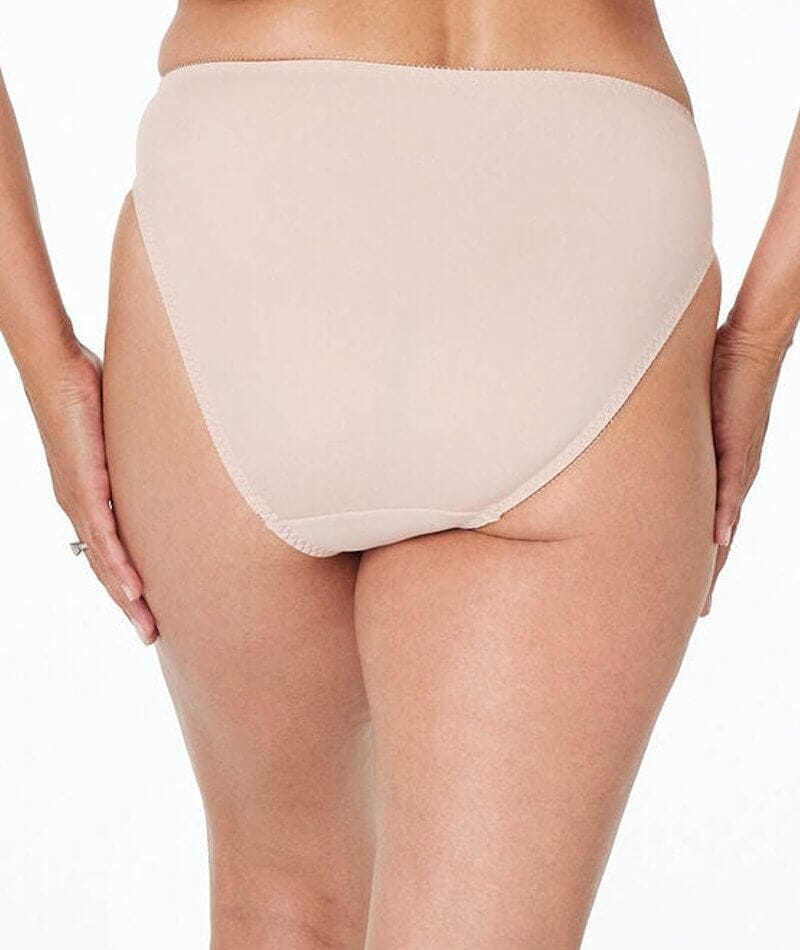 Fayreform Coral High Cut Brief 2 Pack - Black/Latte Knickers 