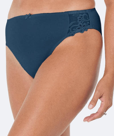 Fayreform Coral High Cut Brief - Reflecting Pond Knickers 