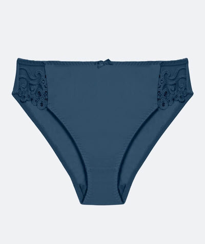 Fayreform Coral High Cut Brief - Reflecting Pond Knickers 