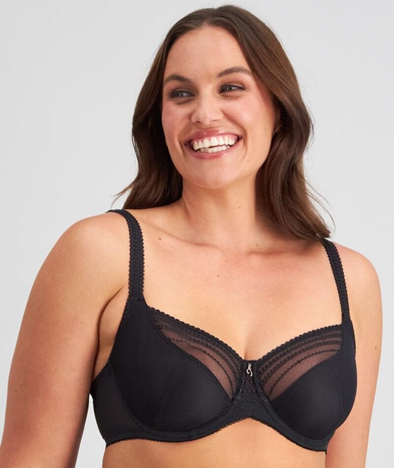 Fayreform Faithful Underwire Bra - Black Bras  