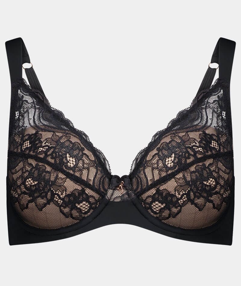 Fayreform Intrigue Contour Bra - Black Bras 