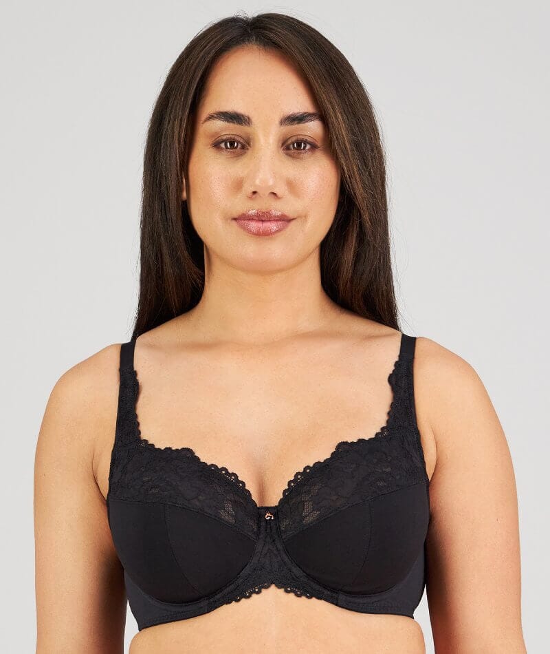 Fayreform Laurel Underwire Bra - Black Bras  