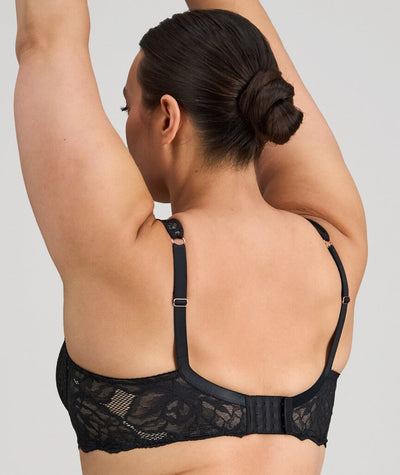 Fayreform Midnight Express Underwire Bra - Black