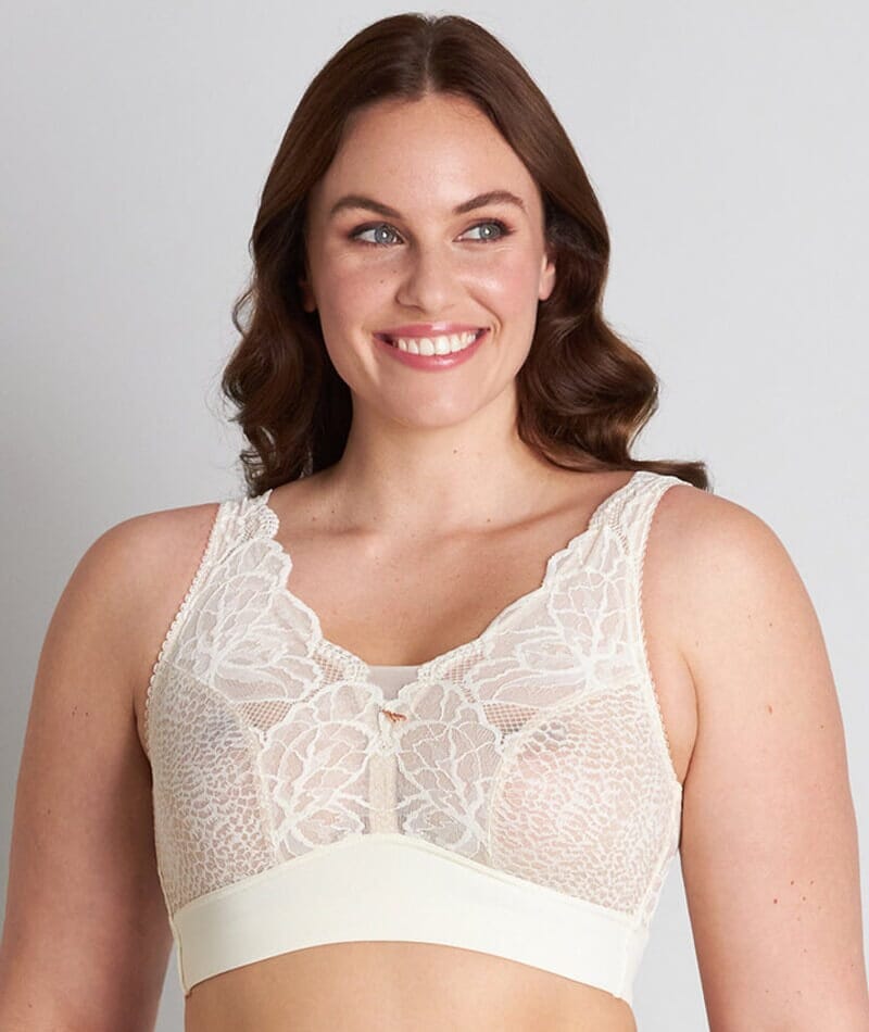 Fayreform Midnight Express Wire-Free Bra - Egret Bras 