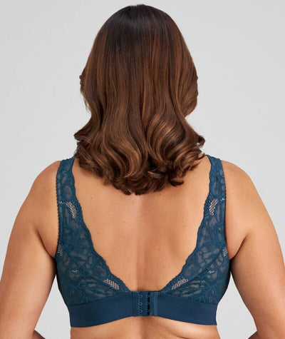 Fayreform Midnight Express Wire-Free Bra - Reflecting Pond Bras 