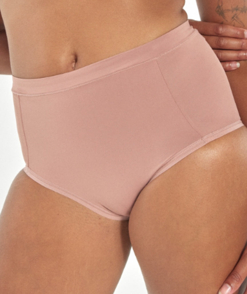 Nala Bio High Waist Brief - Desert Dust 
