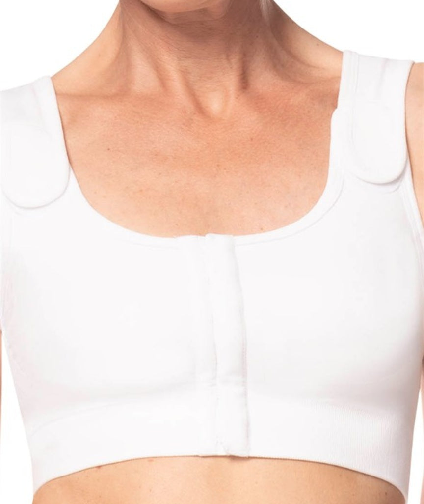 Amoena Sina Post Surgery Bra - White 