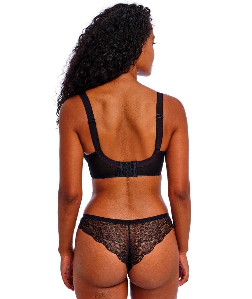 Freya Fancies Underwired Balcony Bra - Black Bras 