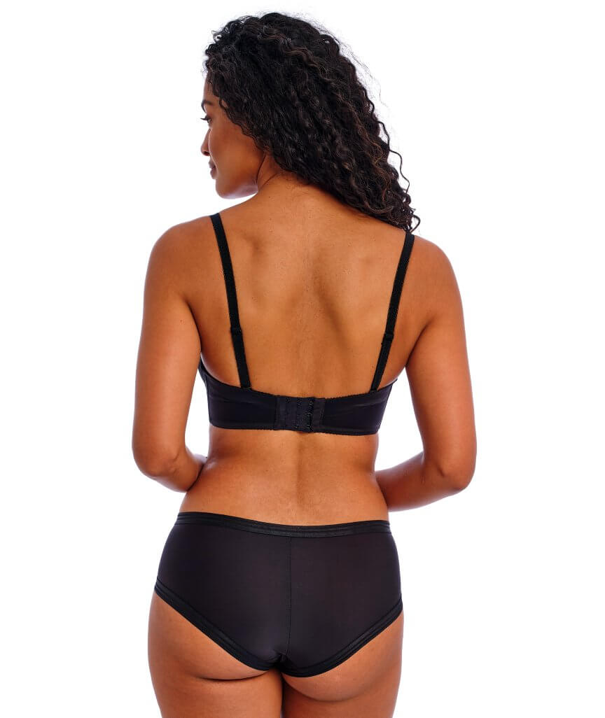 Freya Deco Underwired Moulded Strapless Bra - Black