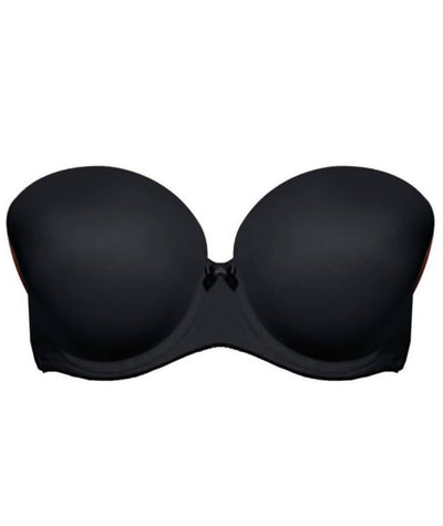 Freya Deco Underwired Moulded Strapless Bra - Black