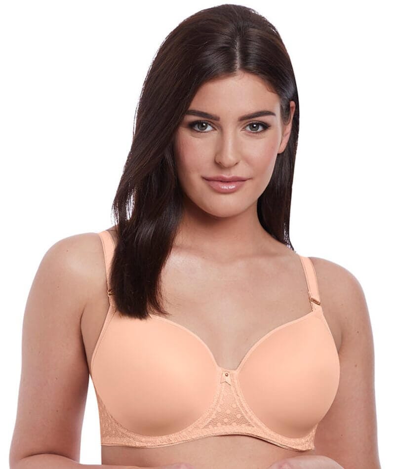 Freya Starlight Underwired Moulded Balcony T-shirt Bra - Caramel Bras  