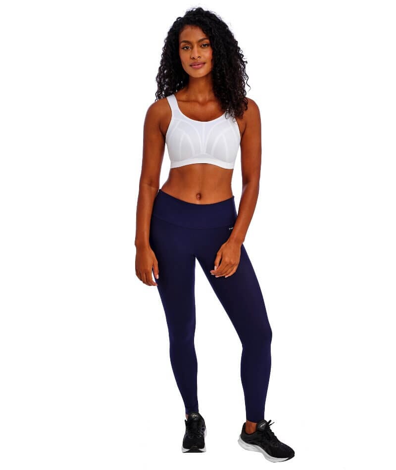 Freya Active Dynamic Wire-Free Sports Bra - White Bras 