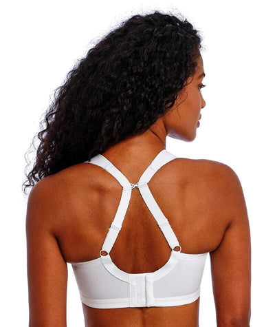 Freya Active Dynamic Wire-Free Sports Bra - White Bras 
