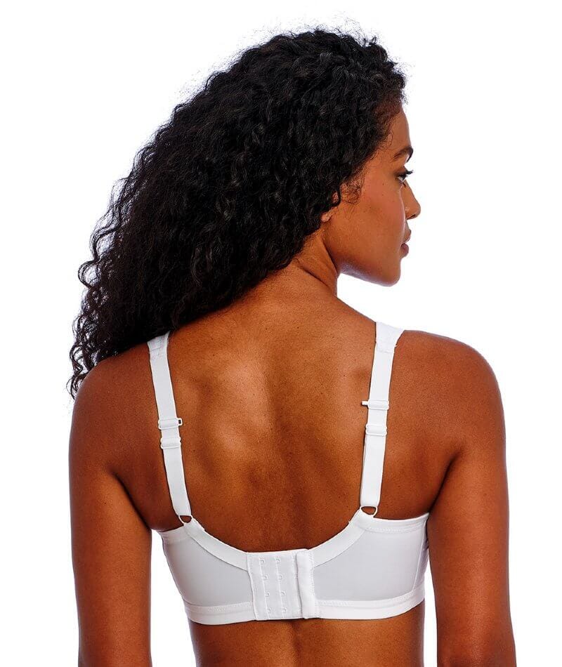 Freya Active Dynamic Wire-Free Sports Bra - White Bras 