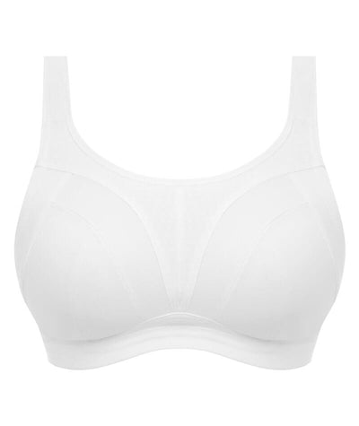 Freya Active Dynamic Wire-Free Sports Bra - White Bras 