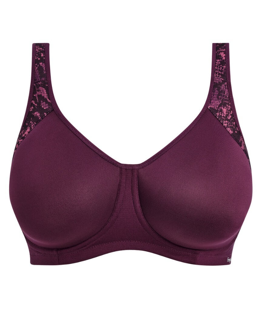 Freya Active Sonic Underwired Moulded Spacer Sports Bra - Viper