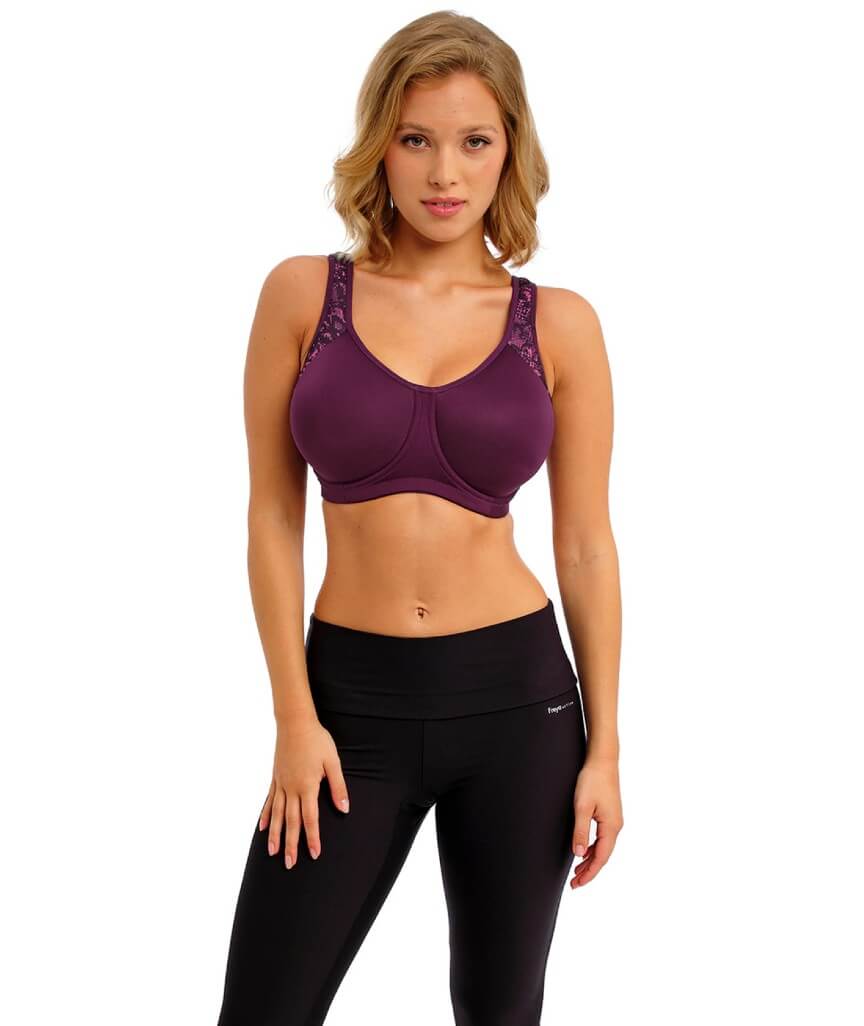 Freya Active Sonic Underwired Moulded Spacer Sports Bra - Viper