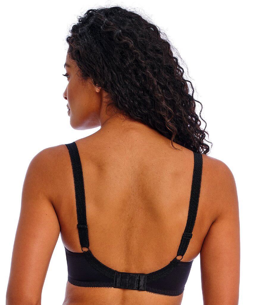 Freya Deco Moulded Plunge Bra - Black