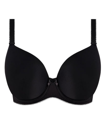 Freya Deco Moulded Plunge Bra - Black