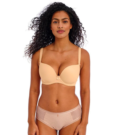 Freya Deco Moulded Plunge Bra - Nude