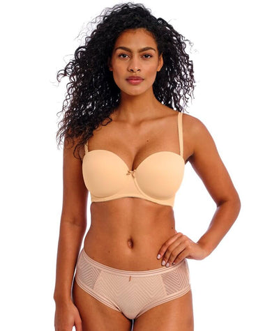 Freya Deco Underwired Moulded Strapless Bra - Nude