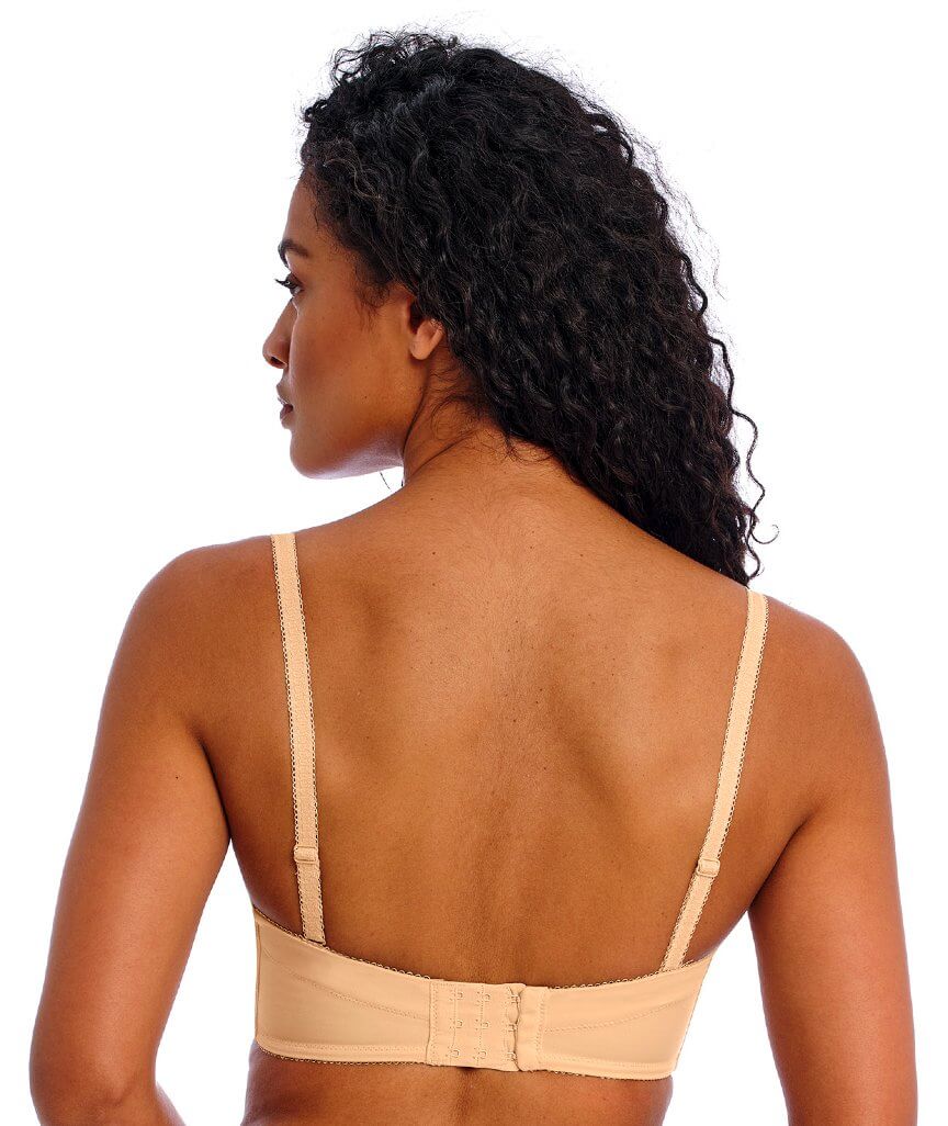 Freya Deco Underwired Moulded Strapless Bra - Nude