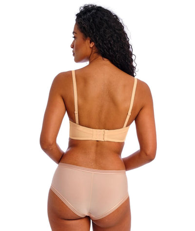 Freya Deco Underwired Moulded Strapless Bra - Nude