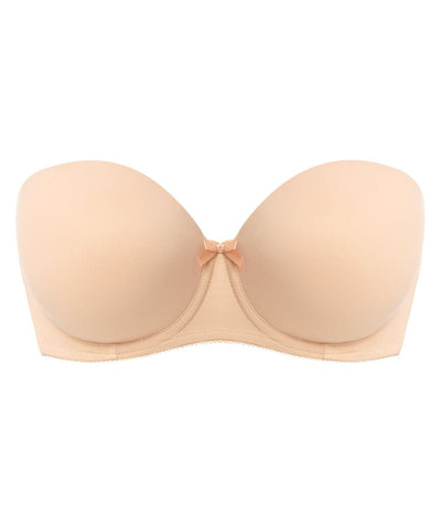 Freya Deco Underwired Moulded Strapless Bra - Nude