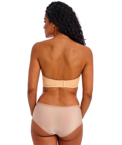 Freya Deco Underwired Moulded Strapless Bra - Nude