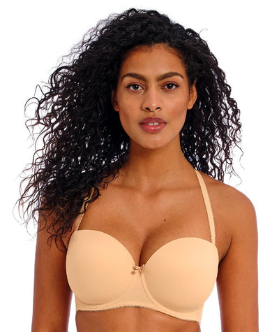 Freya Deco Underwired Moulded Strapless Bra - Nude