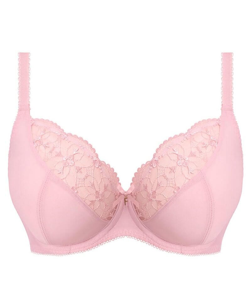 Freya Hallie Underwire Plunge Bra - Pink Champagne Bras 