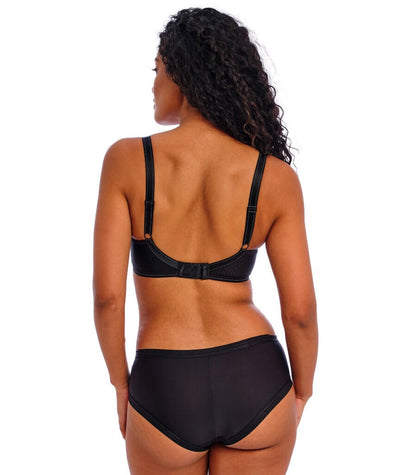 Freya Idol Underwired Moulded Balcony Bra - Black