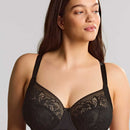 Panache Dream Comfort Full Cup Underwired Bra - Black