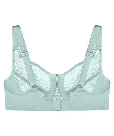 Glamorise Lace Comfort WonderWire Bra - Jade Bras 