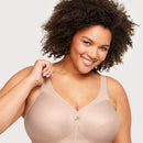 Glamorise Magiclift Active Support Wire-Free Bra - Cafe