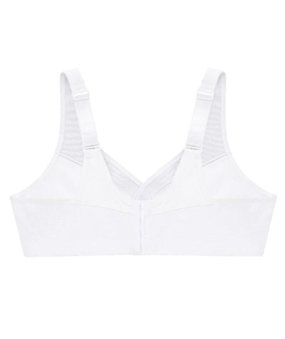 Glamorise Magiclift Active Support Wire-Free Bra - White Bras 