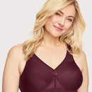 Glamorise Magiclift Active Support Wire-Free Bra - Wine