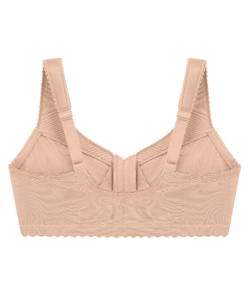 Glamorise Magiclift Front-Closure Support Wire-Free Bra - Blush Bras 