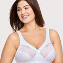 Glamorise Magiclift Minimizer Wire-Free Bra - White